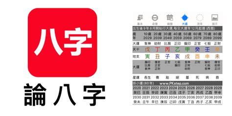 五行計算機|【論八字】免費八字計算App－看命盤、流年算命等命。